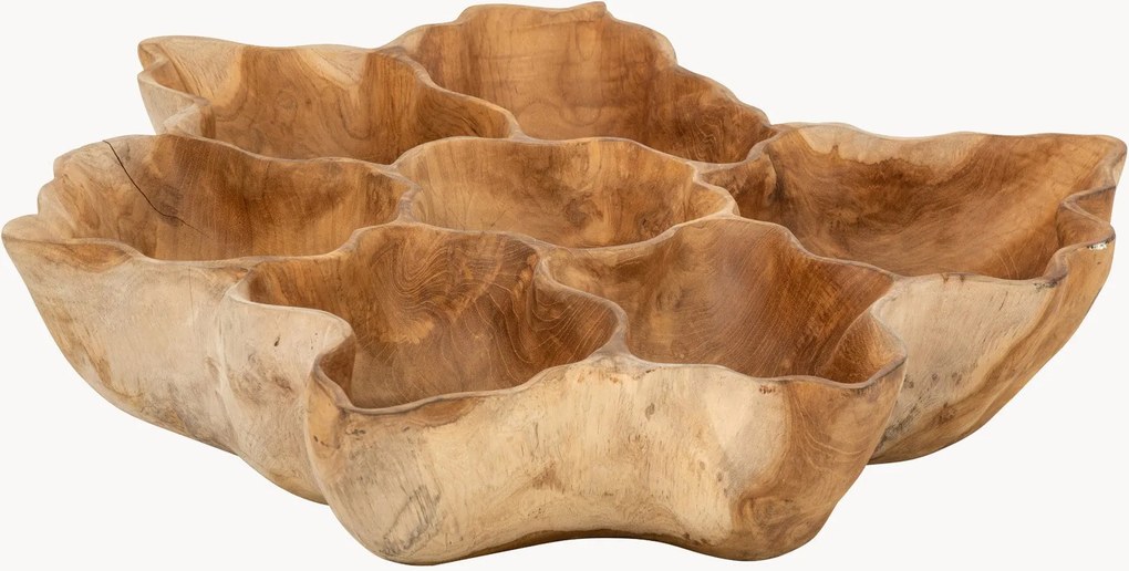 Oggetto decorativo in legno di teak Ella