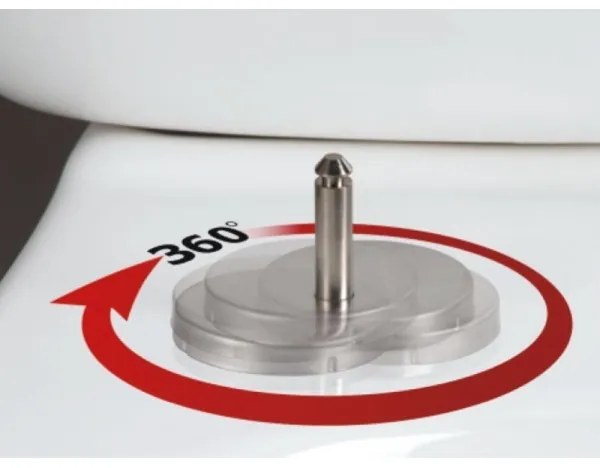 Sapho - Sedile WC LISA SoftClose bianco