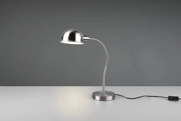 Lampada perry flessibile h.46cm acciaio satinato 504900107