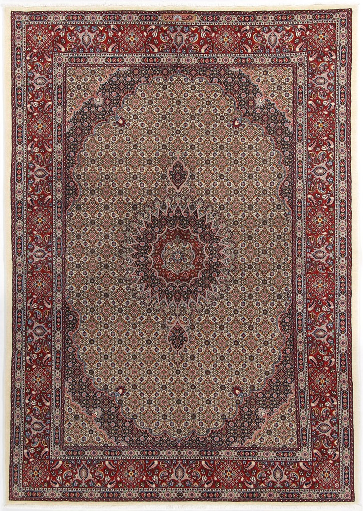 Moud Tappeto 170x240 (Iran) Annodato A Mano