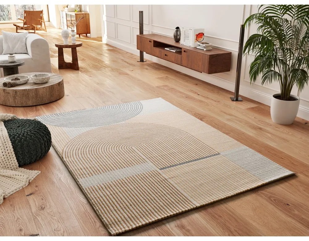 Tappeto beige 140x200 cm Garden - Universal