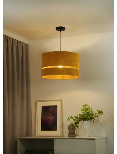 Duolla - Lampadario a sospensione con filo DOUBLE 1xE27/15W/230V diametro 40 cm arancione