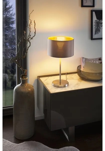 Eglo 31631 - Lampada da tavolo MASERLO 1xE27/60W/230V