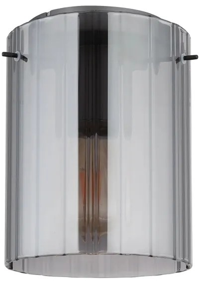 Globo 15904DS - Plafoniera TULIVAR 1xE27/40W/230V diametro 18 cm grigio