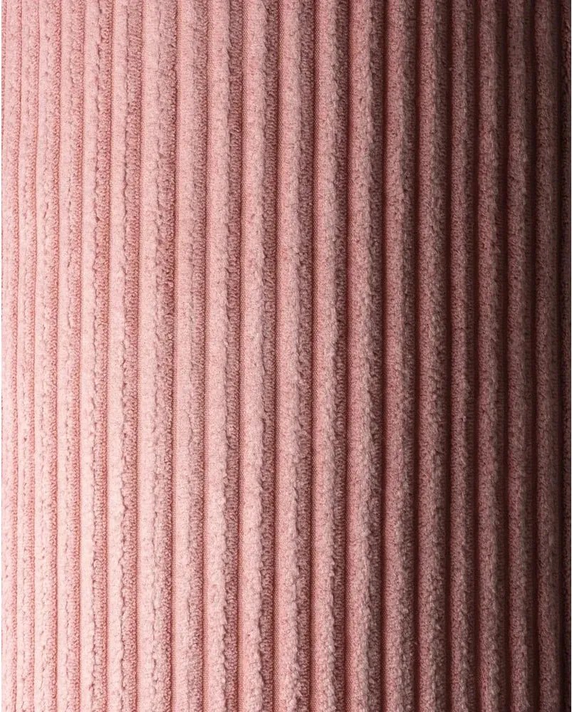 Cuscino per divano da bambini rosa con rivestimento in velluto a coste Roll – Wigiwama