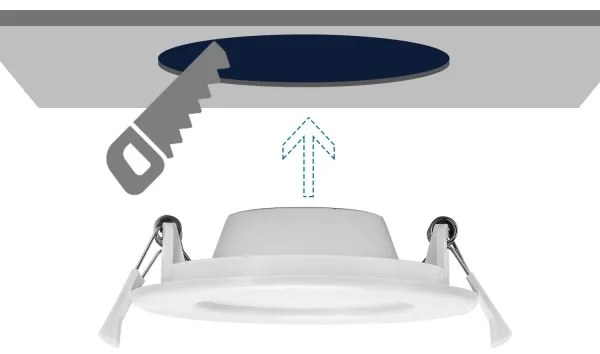 Aigostar - Lampada LED da incasso ULTRATHIN LED/9W/230V 6000K bianco
