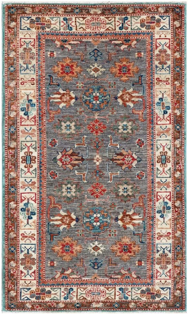 Kazak Tappeto 100x160 (Pakistan) Annodato A Mano