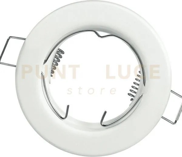 Struttura incasso reflex bianca 8x8cm in metallo