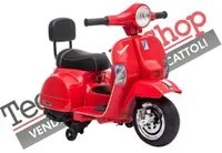 Moto Scooter Elettrico per Bambini Piaggio Mini Vespa PX Small 6V colore Rosso