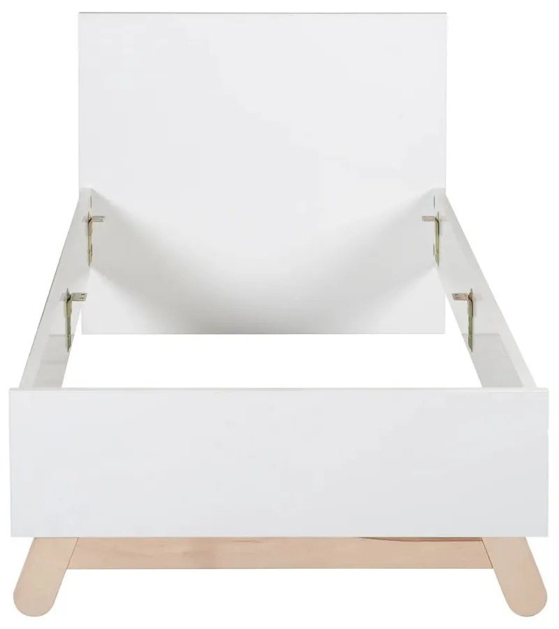 Letto bianco per bambini 90x200 cm Clara - Roba