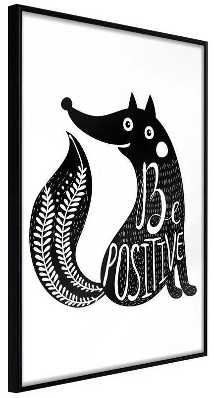 Poster Positive Fox