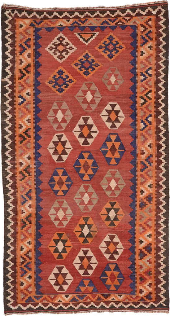 Kilim Tappeto orientale 160 x 300 (Tacchino) Annodato A Mano