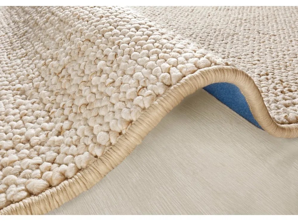 Passatoia color crema-beige 80 x 200 cm Wolly - BT Carpet