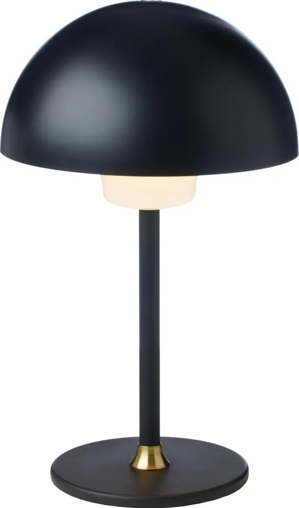 Halo Design 747573 - Lampada LED ricaricabile e dimmerabile MOON LIGHT LED/2,7W/2600 mAh nera