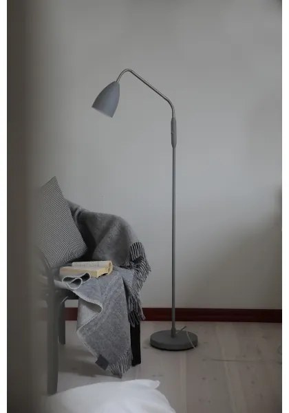 Markslöjd 108888 - Lampada da terra LED dimmerabile PATRO LED/4,9W/230V grigia