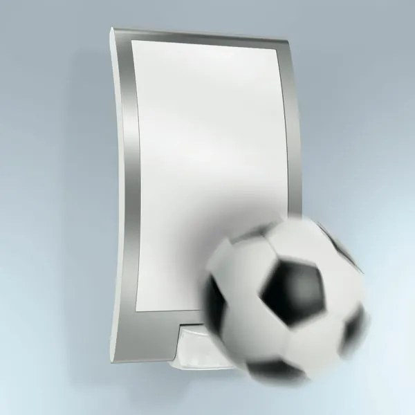 Steinel 009816 - Applique da esterno con sensore L 22 S 1xE27/60W/230V