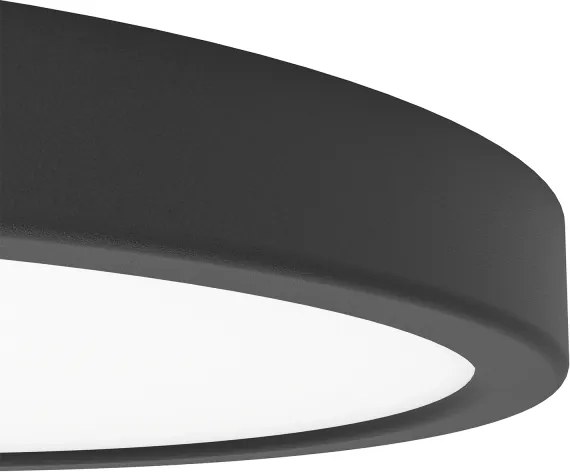 Eglo 901373 -LED RGBW Dimmerabile plafoniera per bagno FUEVA-Z LED/14,3W/230V 27,8cm IP44 nero