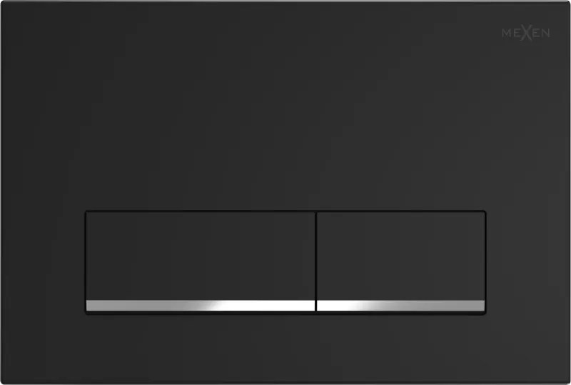 Mexen Fenix 12 pulsante di scarico, nero opaco - 601203