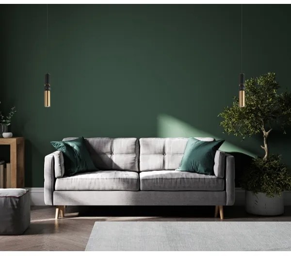 ITALUX PND-14290-1-BK-BRO - Lampadario a sospensione con filo ISIDORA 1xGU10/25W/230V nero/bronzo