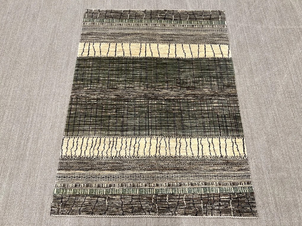 Loribaft Tappeto 130 x 170 Beige (Iran) Annodato A Mano