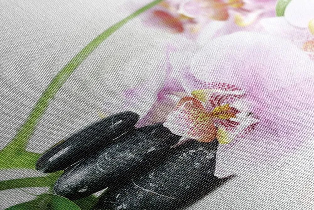 Stampa su tela – Natura morta con pietre Zen