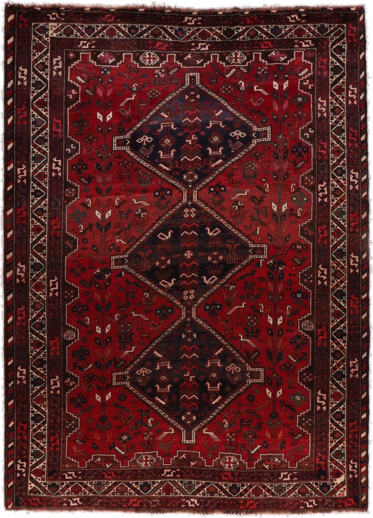 Shiraz Tappeto persiano 300x220 (Iran) Annodato A Mano