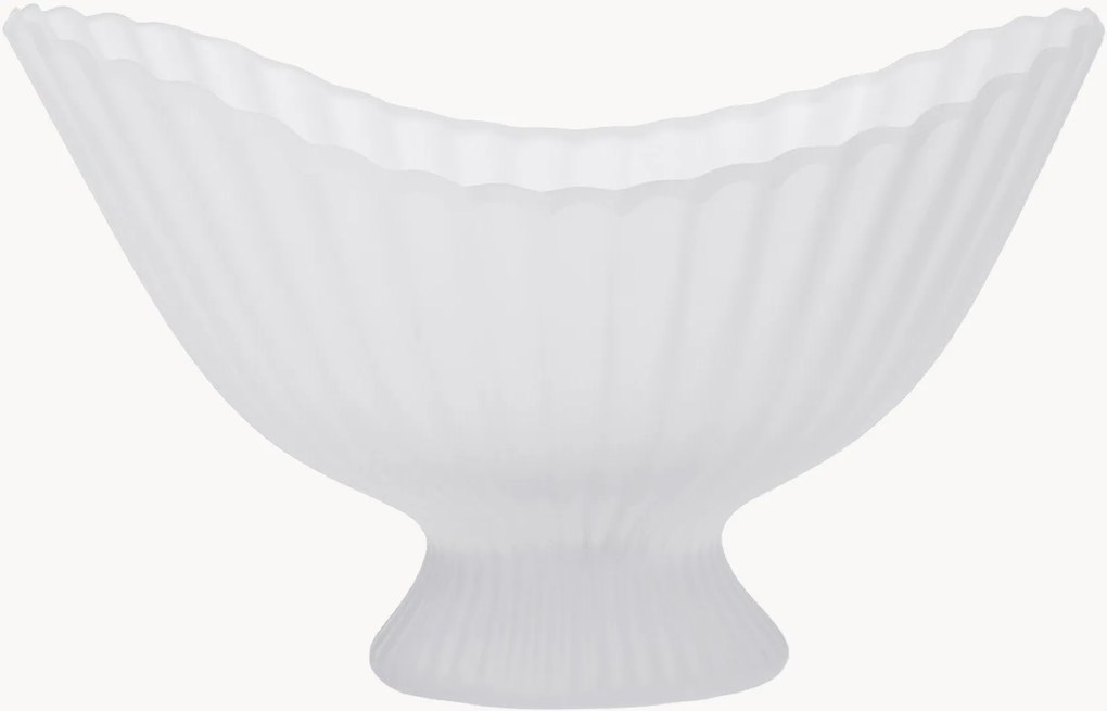 Ciotola decorativa soffiata a bocca Fountain, largh. 41 cm