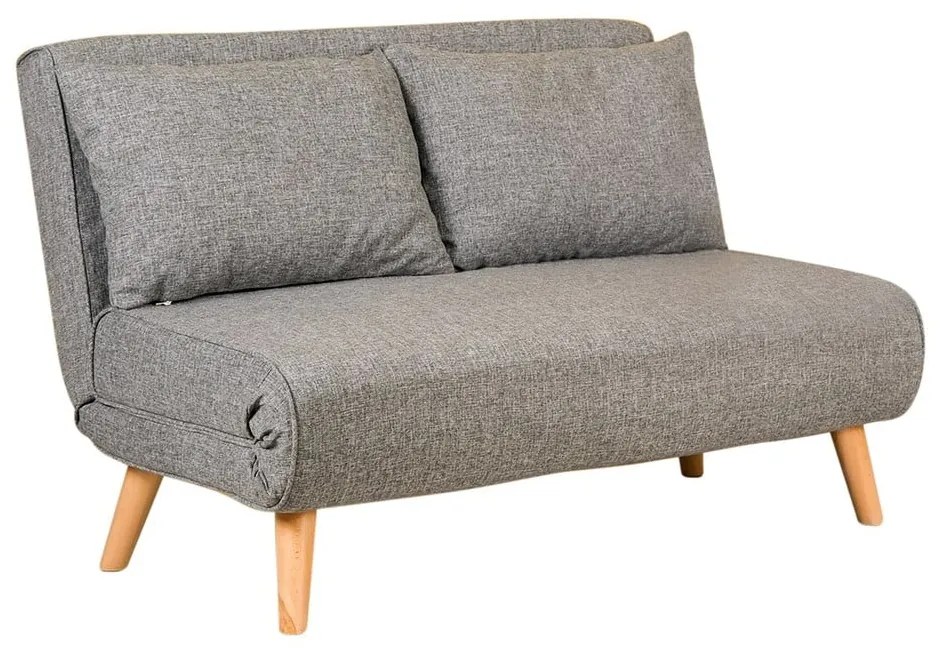 Divano letto grigio 120 cm Folde - Artie