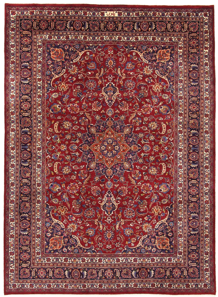 Mashad Tappeto 250x350 (Iran) Annodato A Mano