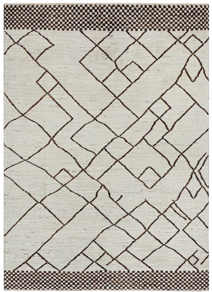 Berber Tappeto 240x180 (Pakistan) Annodato A Mano