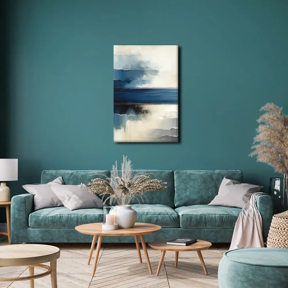 Quadro su tela – Armonia di colori tra cielo e acqua