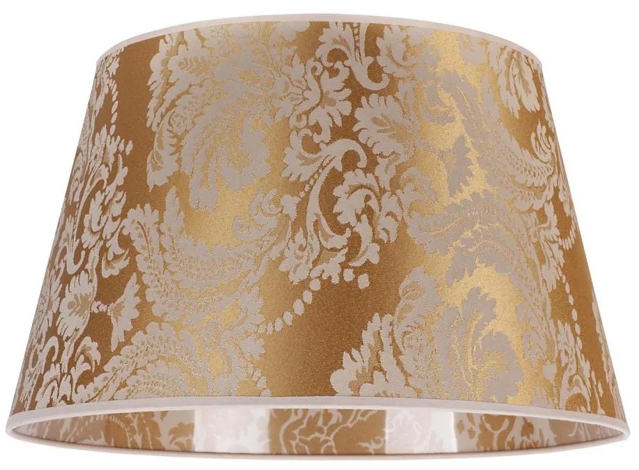 Duolla - Paralume per lampada da tavolo CONE M E27 diametro 28 cm oro