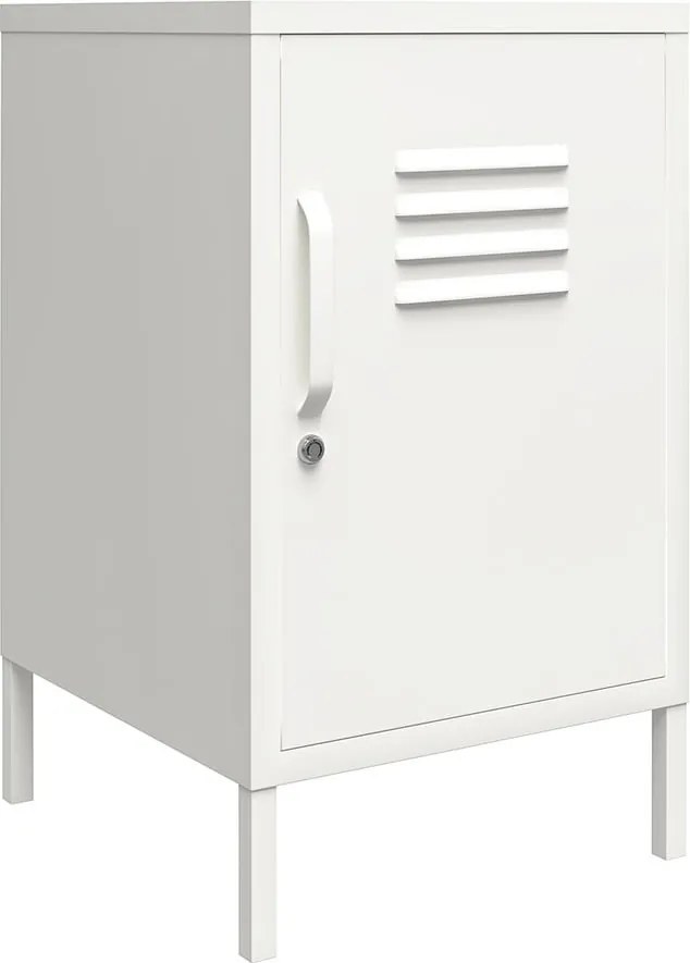 Comodino in metallo bianco Mission District - Støraa