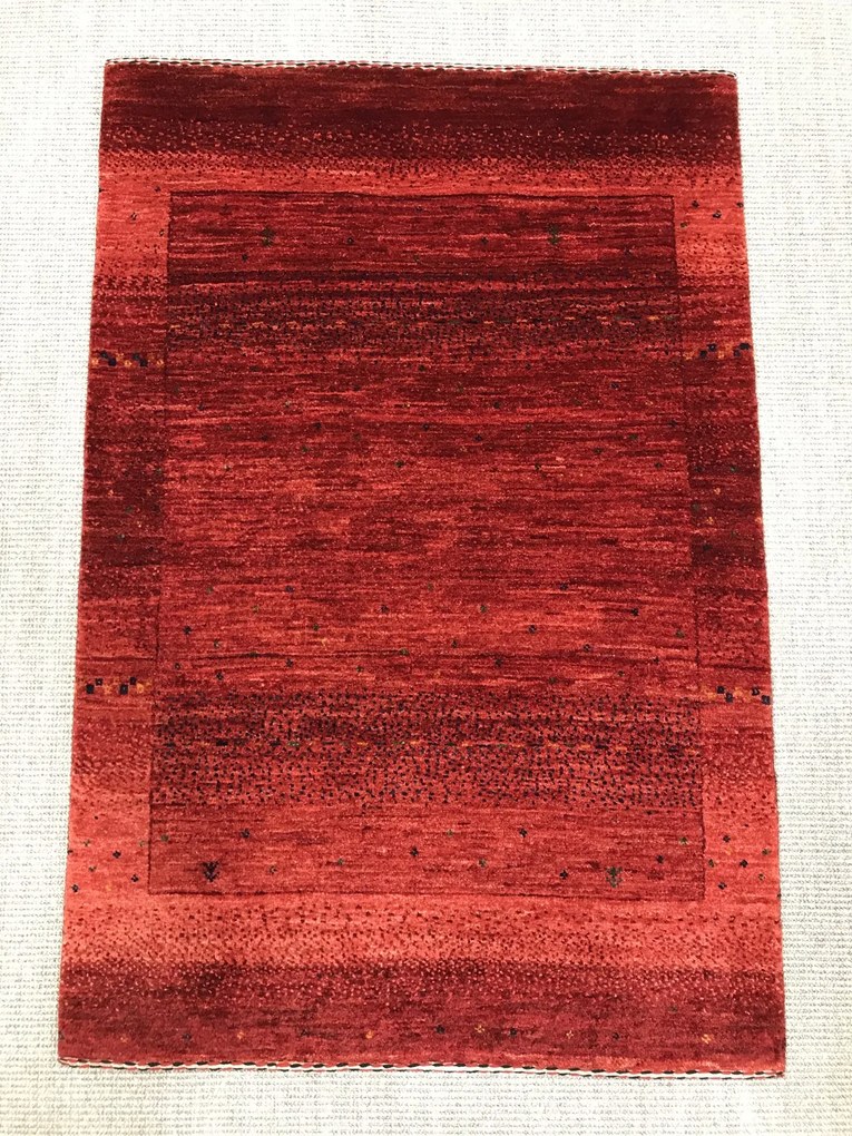 Loribaft Tappeto persiano 80 x 120 Rosso (Iran) Annodato A Mano