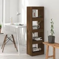 Libreria/Divisorio Rovere Marrone 40x30x135 cm 813592