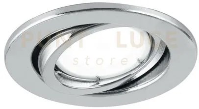 Incasso led matrix orientabile cromo 1 luce attacco gu10 5w 430lm 3...