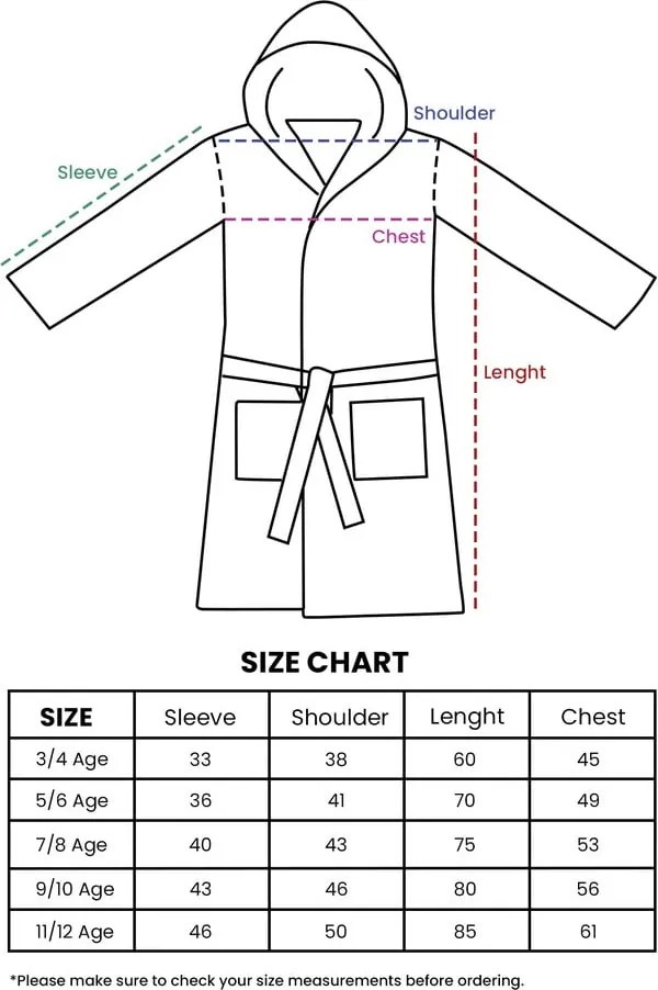 Accappatoio per bambini grigio in mussola 9-10 anni Muslin – Foutastic