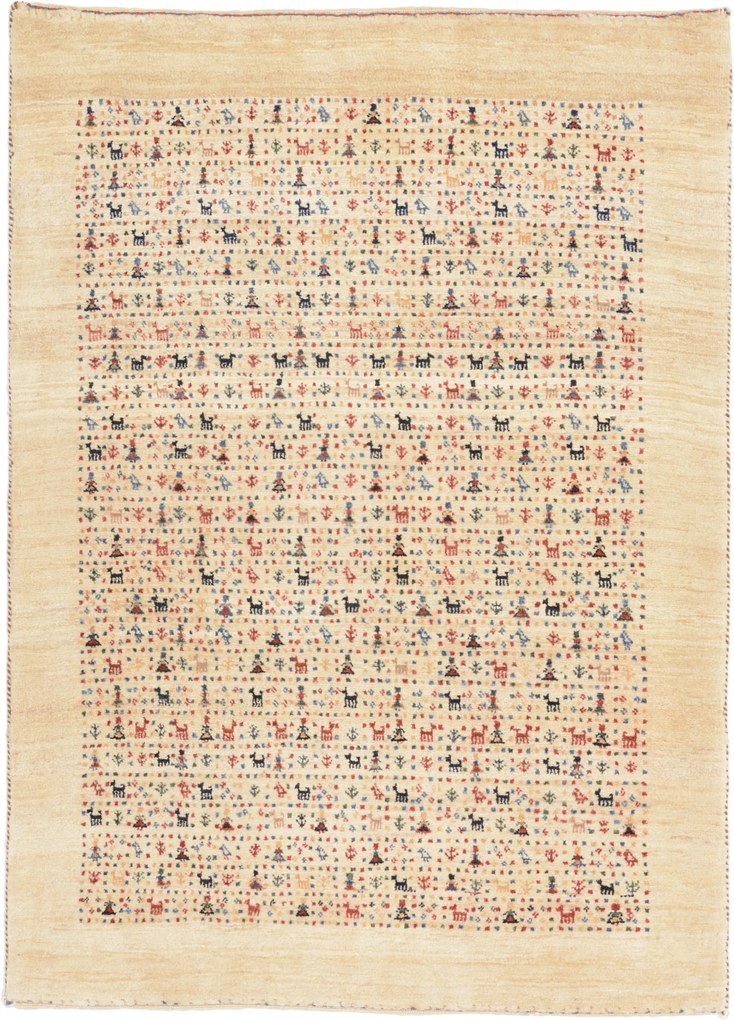 Loribaft Tappeto 90 x 120 (Iran) Annodato A Mano