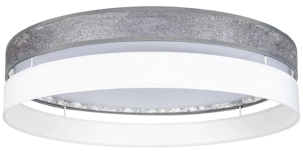 Plafoniera LED dimmerabile LIMA LED/36W/230V Wi-Fi Tuya + tc argento/bianco