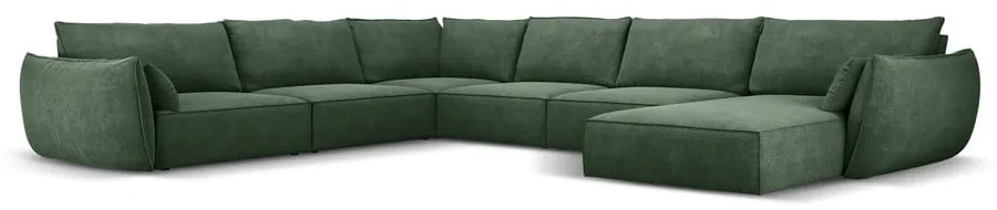 Divano angolare verde scuro (angolo sinistro) Vanda - Mazzini Sofas