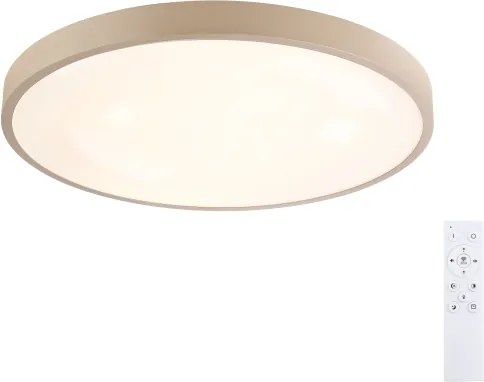 Brilagi - Lampada LED dimmerabile GLASS POOL DOUBLE LED/60W/230V 50 cm beige + telecomando