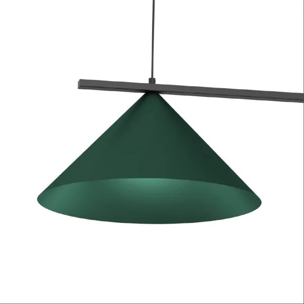 Lampadario a sospensione CAPITAL 2xGX53/15W/230V verde