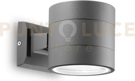 Snif round applique per esterni ip54 doppia emissione in alluminio ...