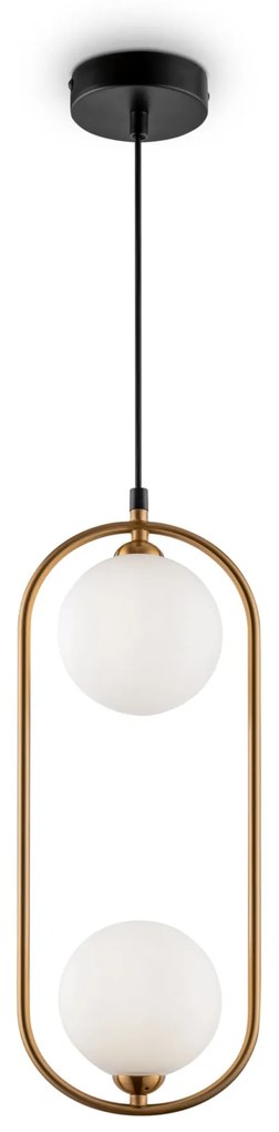 Maytoni | Ring Lampada a soffitto / plafoniera Modern Ottone