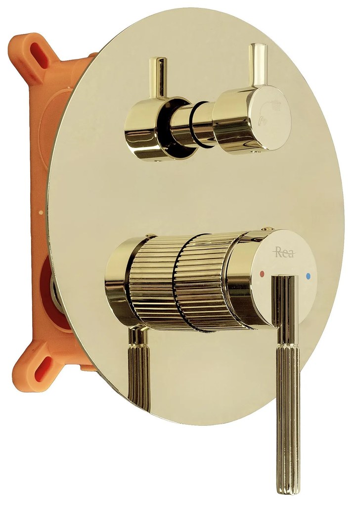 Set doccia da incasso Rea Argon Gold + BOX