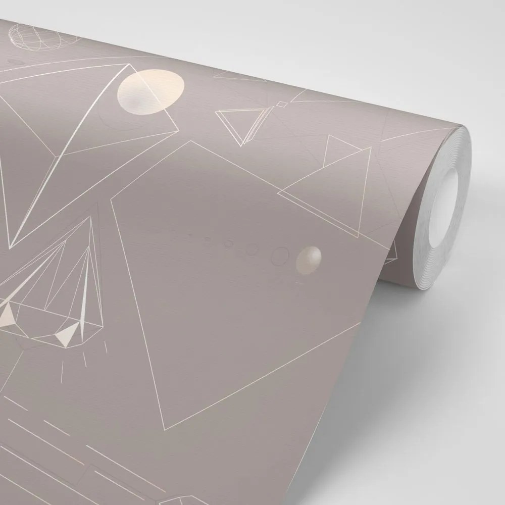 Carta da parati – Geometria astratta