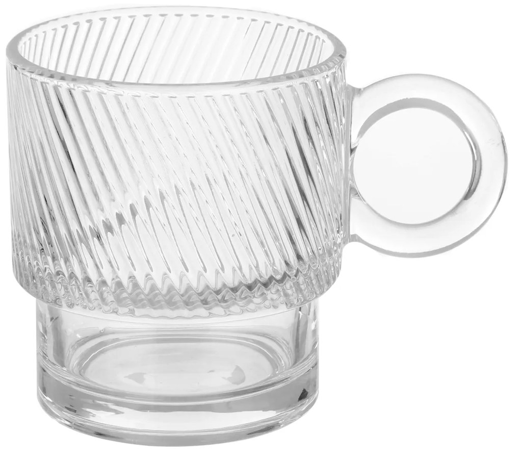 Mug trasparente 300 ml Lorene