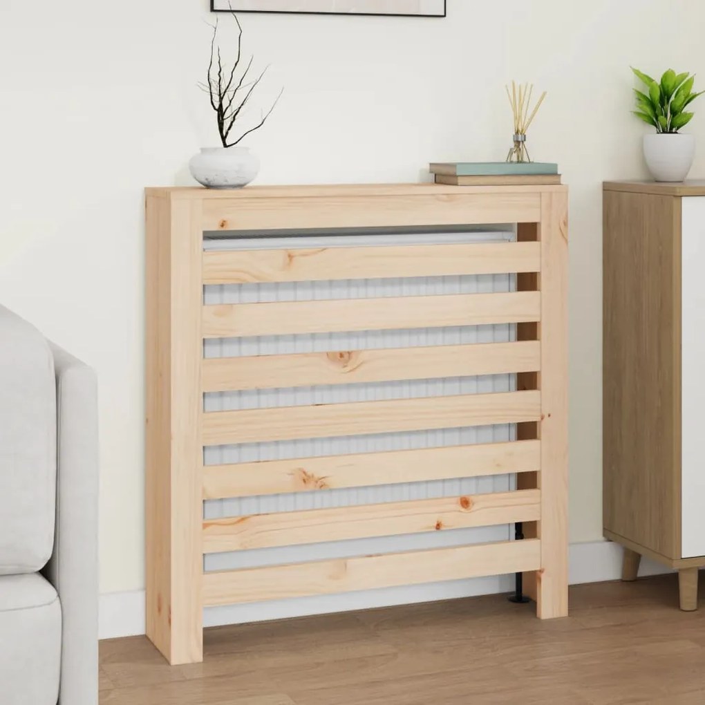 Copertura Termosifone 79,5x19x84 Cm Legno Massello Pino /