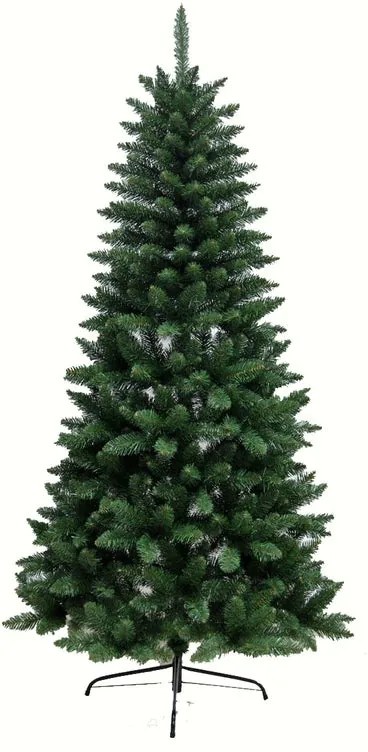 Albero di Natale artificiale Wally verde H 210 cm