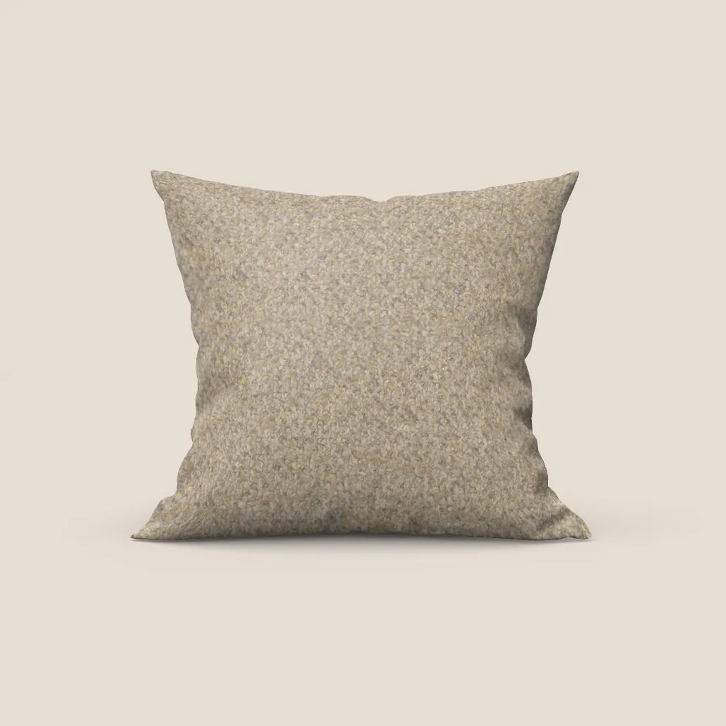 Sonic cuscino disponibile in diversi colori realizzato in pregiato bouclé smacchiabile T12 beige